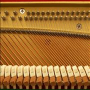 Inside Upright Piano
