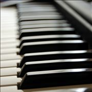 Keyboard of Piano