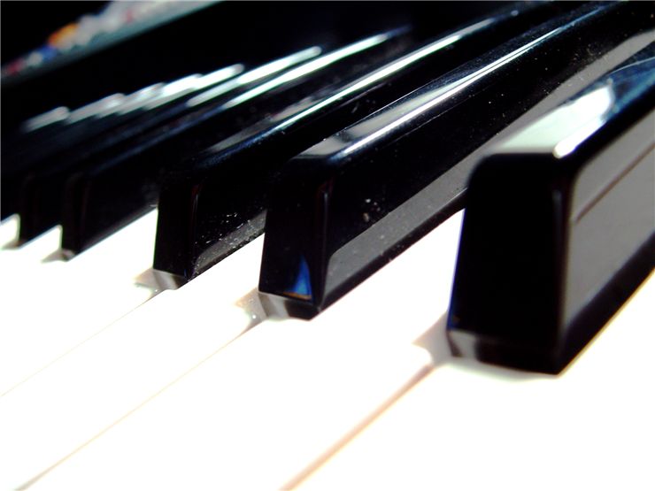 Look at the Piano Keys